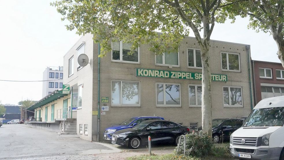 Das Logistikunternehmen Zippel hat seinen Hauptsitz in einem Hamburger Industriegebiet.  Foto: Gerald Wintzer/dpa