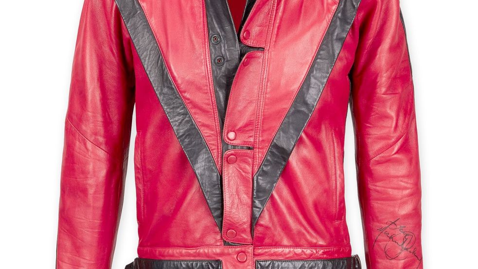 Die ikonische „Thriller“-Jacke könnte einen Rekordpreis erzielen. (Handout)  Foto: ---/Courtesy of Julien’s Auctions/dpa