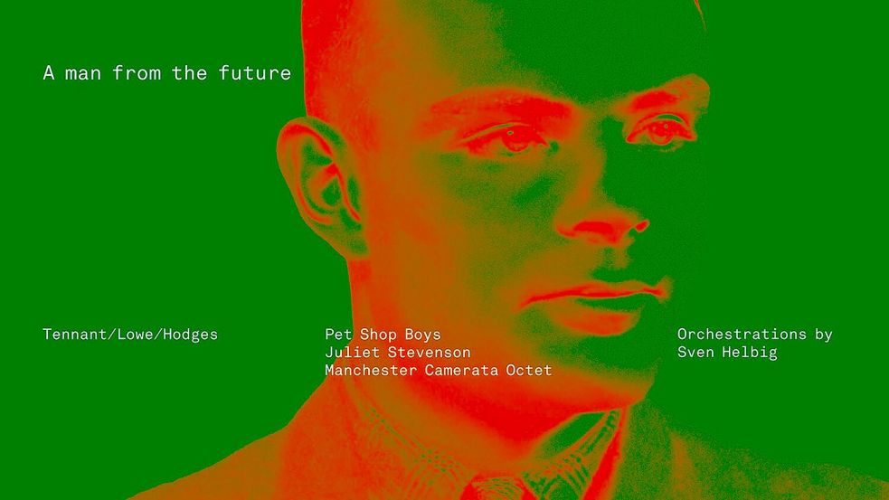 Das Cover des neuen Albums der Pet Shop Boys, „A Man From The Future“. (Handout) Foto: --/Warner Music/dpa