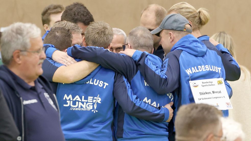 Seit zehn Jahren halten sich die Leegmoorer Schützen in der Bundesliga. Foto: Wilfried Gronewold