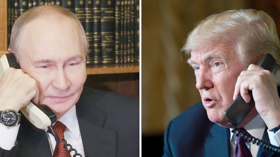 Nach einem Gespräch mit dem russischen Präsidenten Putin stellt US-Präsident Trump russische Diesellieferungen in Aussicht. (Archivfoto) Foto: Mikhail Metzel/Pool Sputnik Kremlin/AP/dpa
