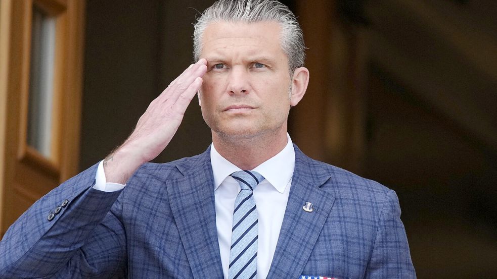 Sieht sich im Kampf gegen „muslimische Horden“: Pete Hegseth, US-Verteidigungsminister, der sich selbst Kriegsminister nennt. Foto: Kay Nietfeld