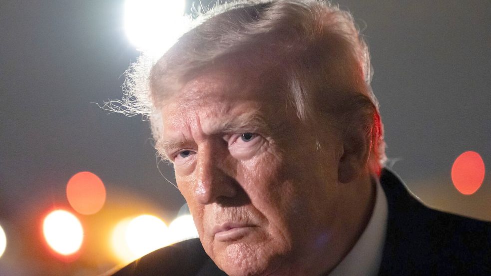 Nach seinen Worten sollen die Angriffe auf Energieanlagen aufhören: US-Präsident Trump. Foto: Alex Brandon/AP/dpa