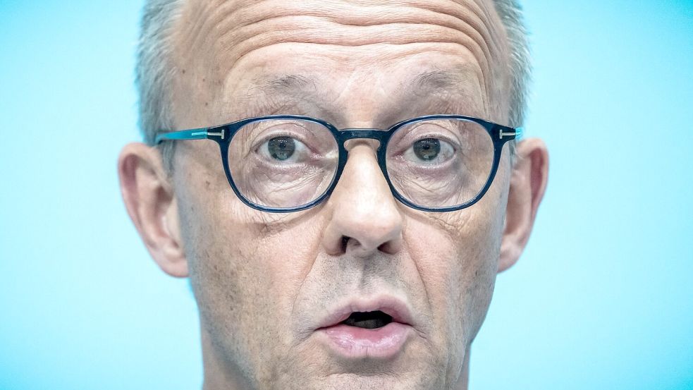 Merz: „„Wir müssen uns aus einem Tief herausarbeiten.“ Foto: Michael Kappeler/dpa