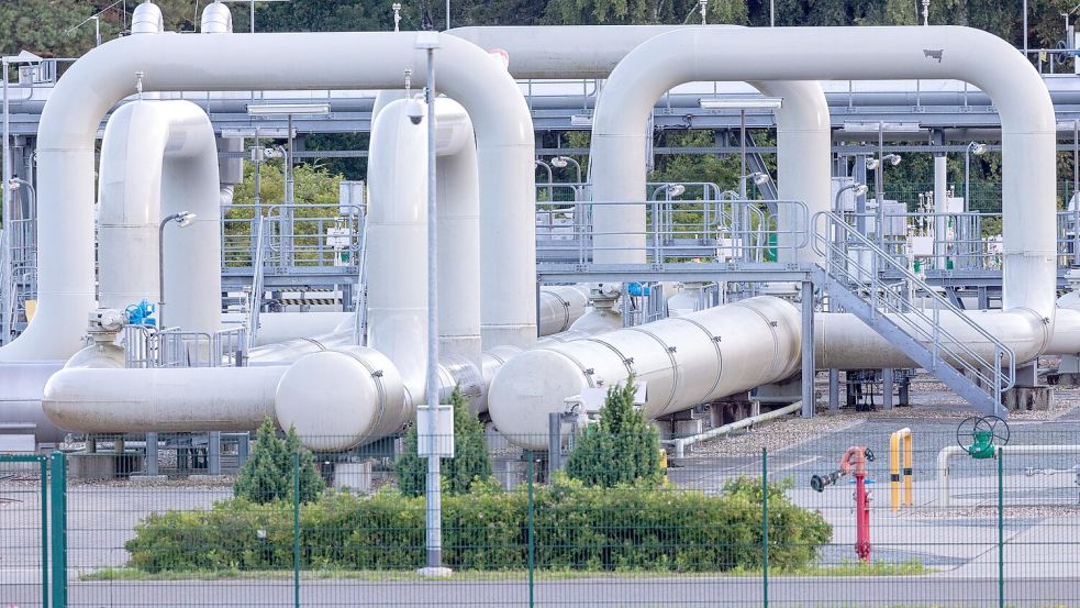 Über die Ostseepipeline Nord Stream 1 lief bis 2022 Gas von Russland nach Deutschland. (Archivbild) Foto: Jens Büttner/dpa