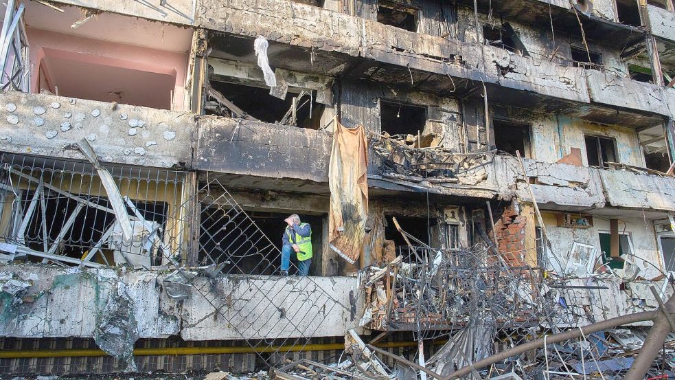 Russland überzieht die Ukraine seit mehr als viereinhalb Jahren mit einem zerstörerischen Angriffskrieg.  Foto: Efrem Lukatsky/AP/dpa