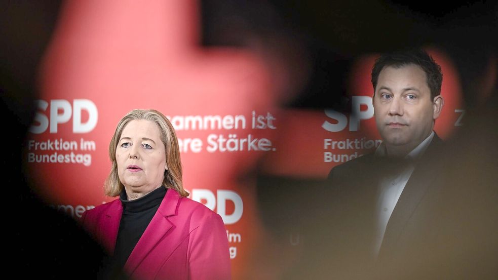 Nach Bas‘ Rücktritt wird die SPD-Doppelspitze neu gewählt. (Archivbild) Foto: Britta Pedersen/dpa
