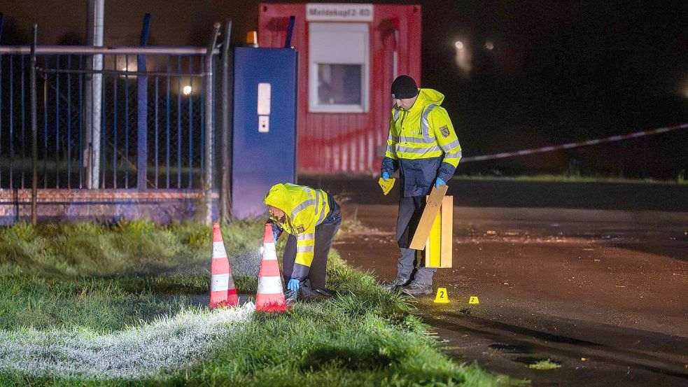 Die Polizei fand zunächst keine unberechtigten Personen auf dem Gelände.  Foto: EHL Media/Erik-Holm Langhof/EHL Media/dpa