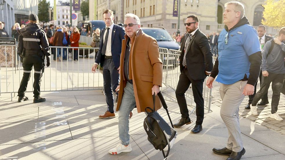 Im Auftrag von Donald Trump: US-Sondergesandter Witkoff in Oslo.  Foto: Jonas Been Henriksen/NTB Scanpix/AP/dpa