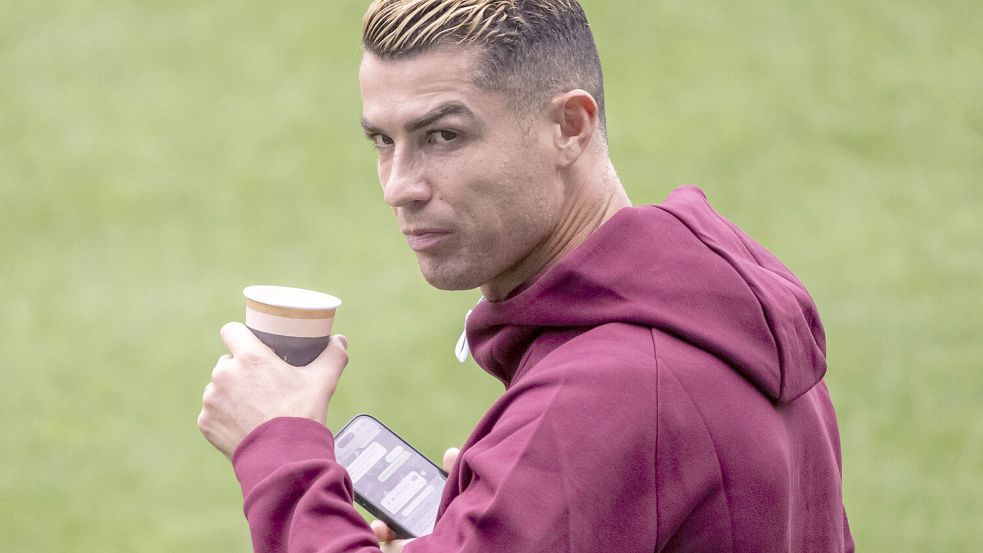 Cristiano Ronaldo ist Kapitän der portugiesischen Nationalmannschaft. Foto: IMAGO/Johan Nilsson / TT