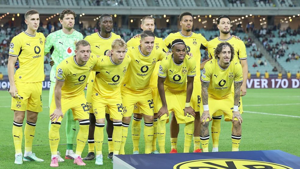 BVB-Cheftrainer Niko Kovac veränderte sein Team auf vier Positionen. Foto: Uncredited/AP/dpa