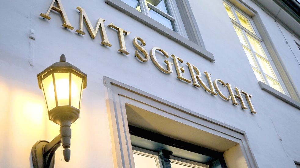 Der nächtliche Vorfall wurde vor dem Amtsgericht in Aurich verhandelt. Foto: Romuald Banik