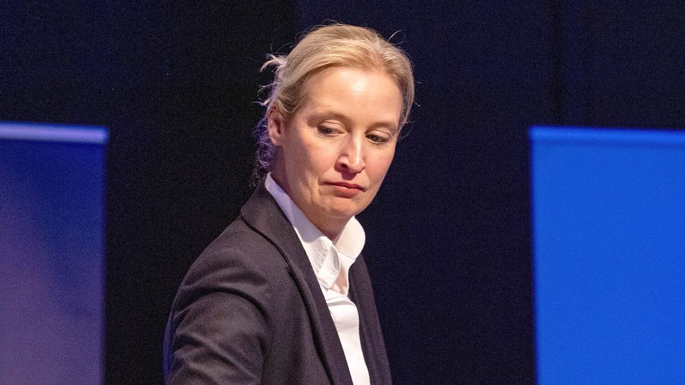 Ihre Partei liegt derzeit in bundesweiten Umfragen ganz vorne: AfD-Chefin Alice Weidel. Foto: picture alliance / Anadolu | Hesham Elsherif