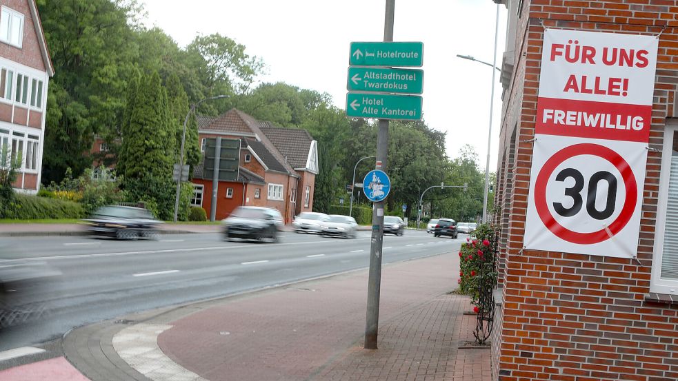 Die Zählungen sollen eine Grundlage dafür liefern, ob Tempo 30 auf der Von-Jhering-Straße eingeführt werden kann. Foto: Romuald Banik/Archiv