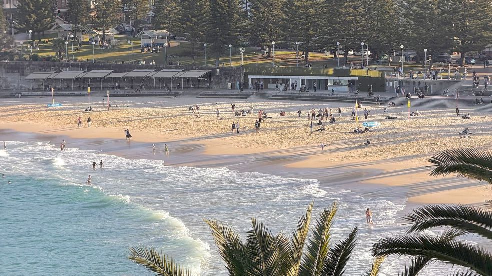 Der Angriff ereignete sich am beliebten Coogee Beach in Sydney. Foto: Laura Csapó/dpa