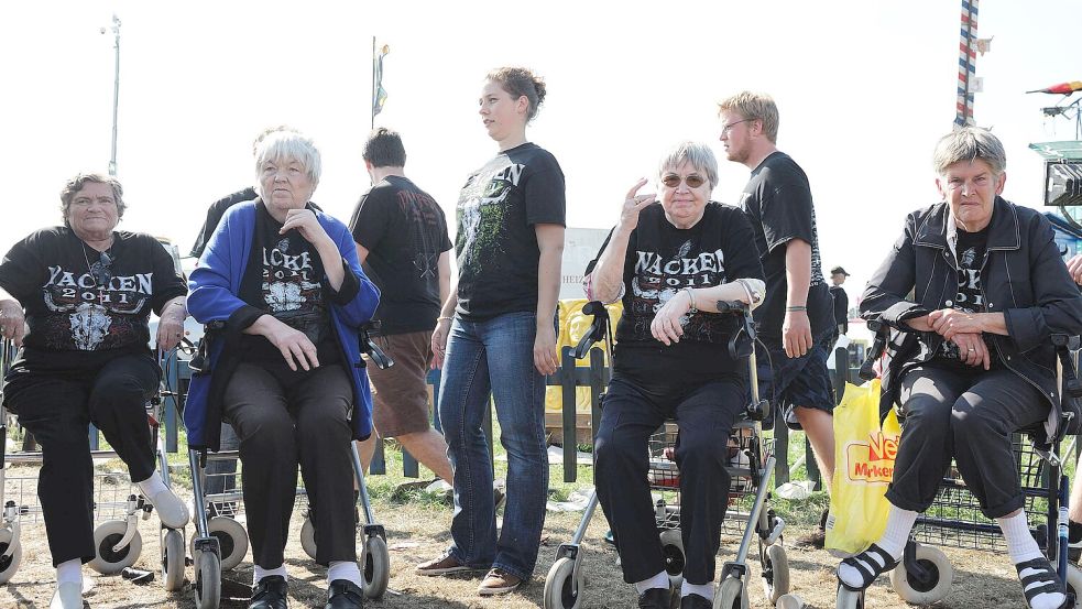 Nach Wacken zieht es aljährlich auch ältere Semester. In Japan plant man fest damit. Foto: Imago/Snapshot