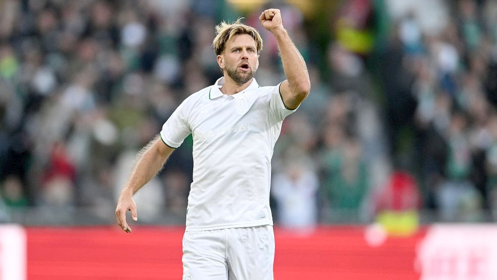 Sechs Tore für Werder Bremen: Niclas Füllkrug zeigt auch mit 33 Jahren noch waru er zu Recht gesetzt wird. Foto: dpa/Carmen Jaspersen