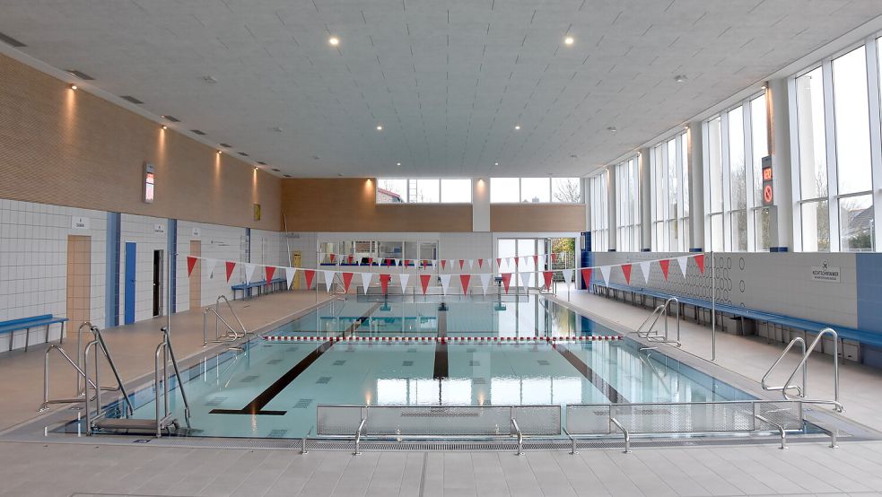 Neben Schulen nutzen auch Vereine das Sportbad in Marienhafe. Foto: Thomas Dirks
