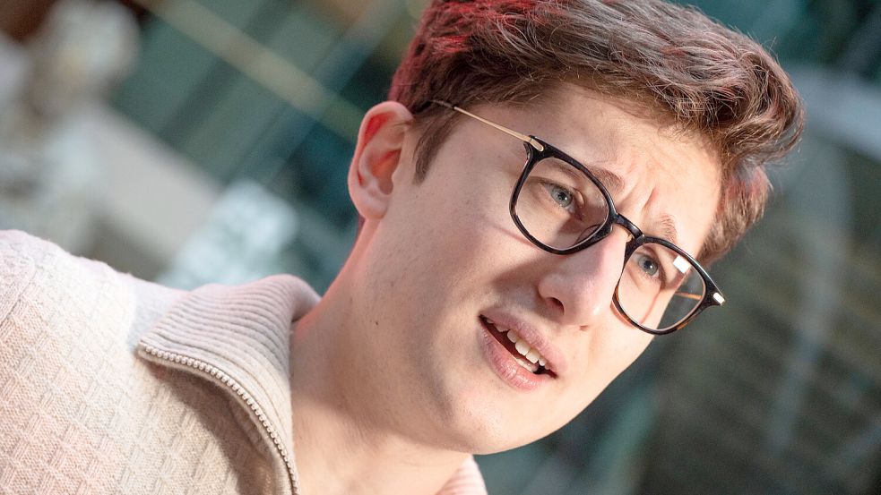 „Die Doppelspitze ist nicht für alle Ewigkeit festgeschrieben“, sagt Juso-Chef Philipp Türmer. Foto: IMAGO/Chris Emil Janssen