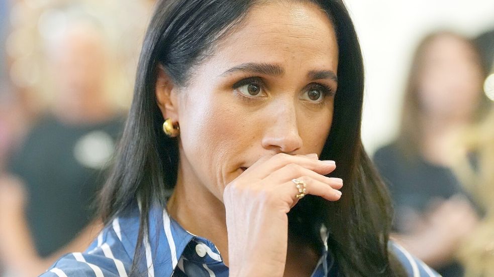 Meghan soll ihrem Vater per Brief mitgeteilt haben, dass er seine Enkel nie treffen werde. (Archivbild) Foto: Jonathan Brady/PA Wire/dpa