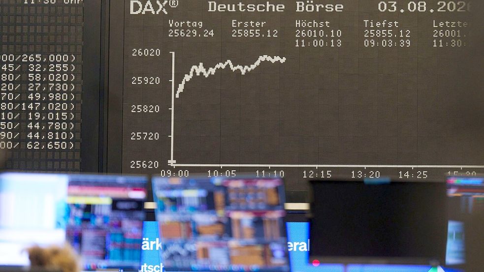 Viele Menschen trauen sich nicht, Geld an der Börse anzulegen. (Archivbild) Foto: Andreas Arnold/dpa