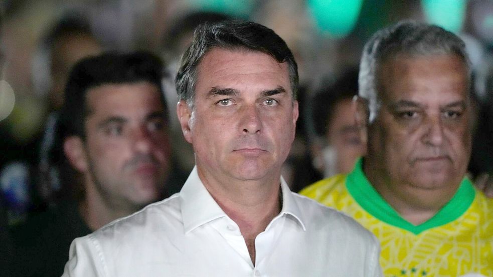 Flávio Bolsonaro hat die Präsidentenwahl verloren. Foto: Eraldo Peres/AP/dpa