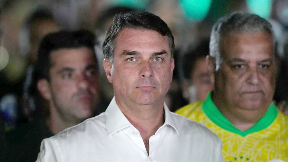 Flávio Bolsonaro hat die Präsidentschaftswahl verloren. (Archivfoto) Foto: Eraldo Peres/AP/dpa