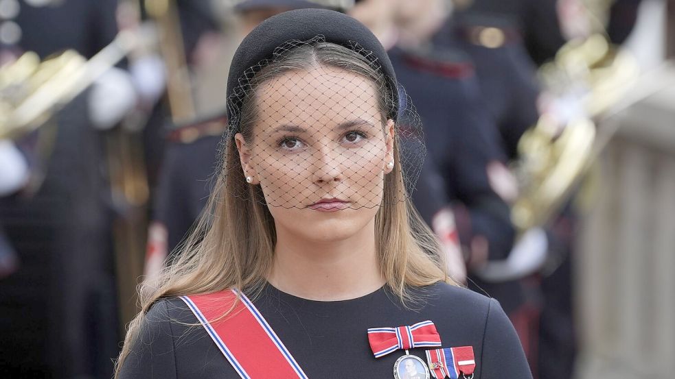 Seit dem Tod ihres Großvaters Harald V. ist Ingrid Alexandra neue Kronprinzessin von Norwegen. (Archivbild) Foto: Terje Pedersen/NTB Pool/dpa