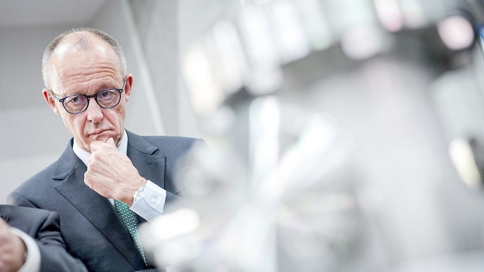 In Japan besuchte Merz ein Unternehmen, dass sich mit Kernfusion befasst. Foto: Kay Nietfeld/dpa