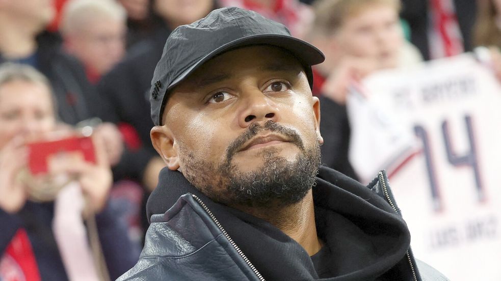 Vincent Kompany ruht sich nach seinem Zusammenbruch zuhause aus - wann er auf die Bayern-Bank zurückkehrt ist ungewiss. Foto: dpa/Karl-Josef Hildenbrand