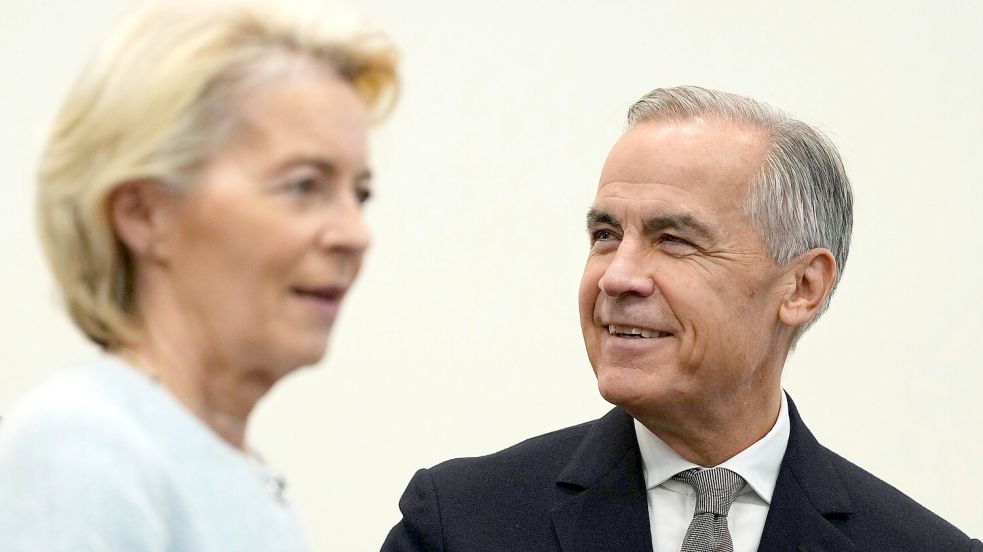 Kanada und die EU rücken enger zusammen - auch wegen Trump. (Archivbild) Foto: Justin Tang/The Canadian Press/dpa