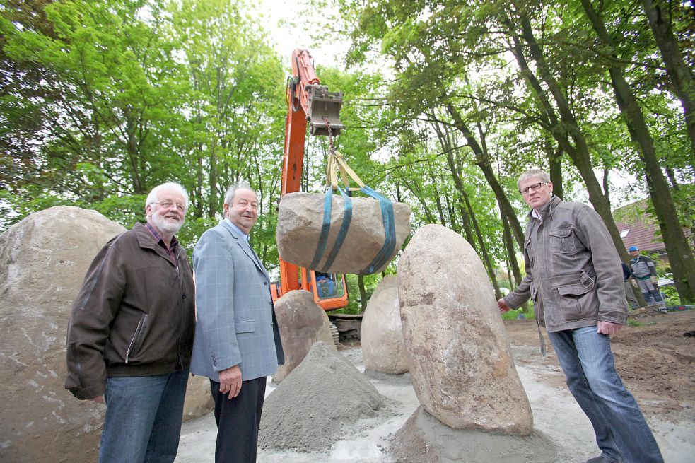 Großsteingrab bekommt Gestalt Ostfriesische Nachrichten