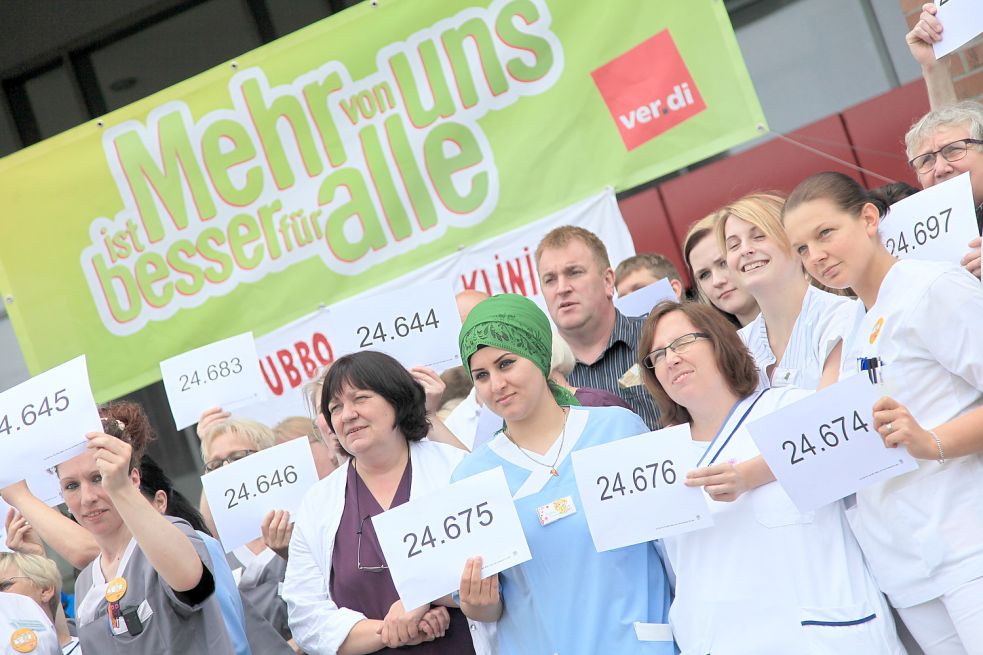 Mehr Personal für Kliniken gefordert - Ostfriesische Nachrichten