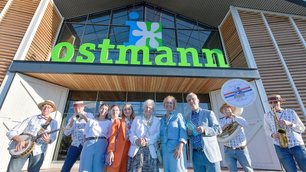 Ostmann: Größtes Gartencenter Ostfrieslands in Emden eröffnet