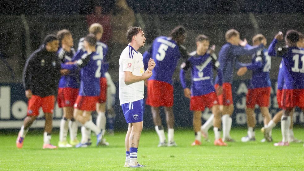 Regional League Football: Kickers Emden loses 3-4 to HSV II - | Live ...