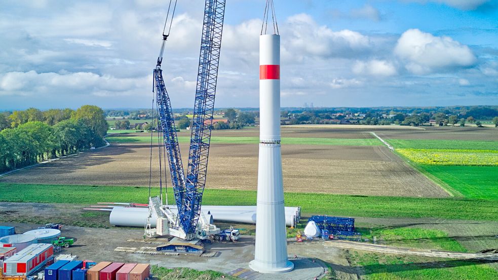 Aurich-based company: Enercon is developing its own wind turbine tower for ...