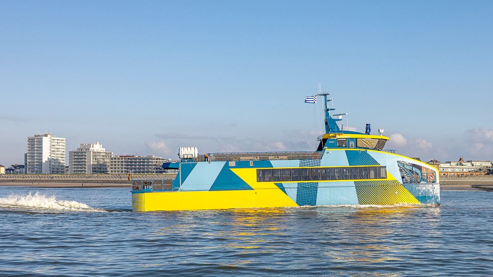 Reederei Norden-Frisia: E-Katamaran „Frisia E-I“ sorgt für Express-Boom