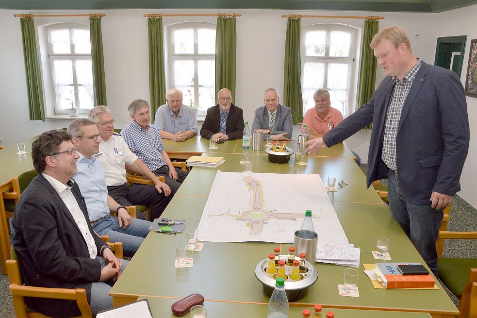 UpgantSchott Neuer Plan für Kreisverkehr Ostfriesische Nachrichten