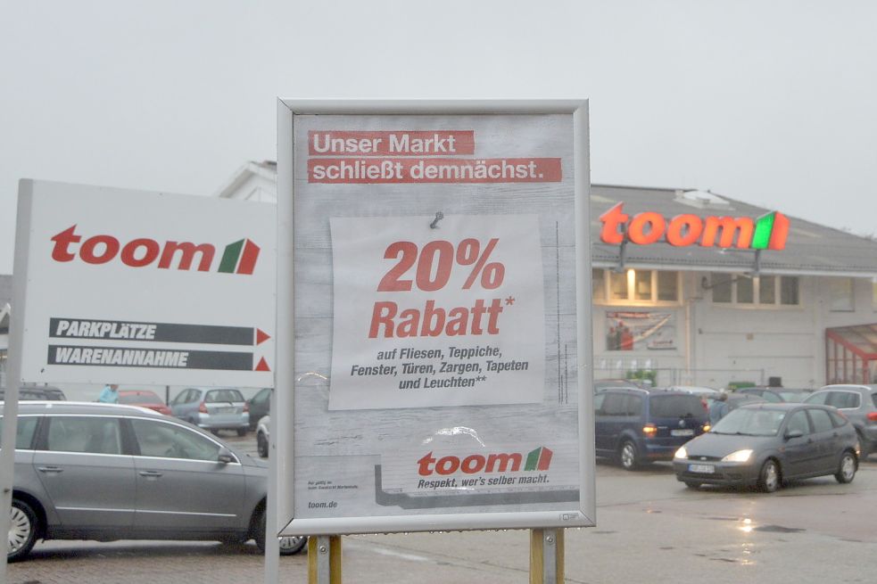 Marienhafe ToomBaumarkt schließt im Januar Ostfriesische Nachrichten