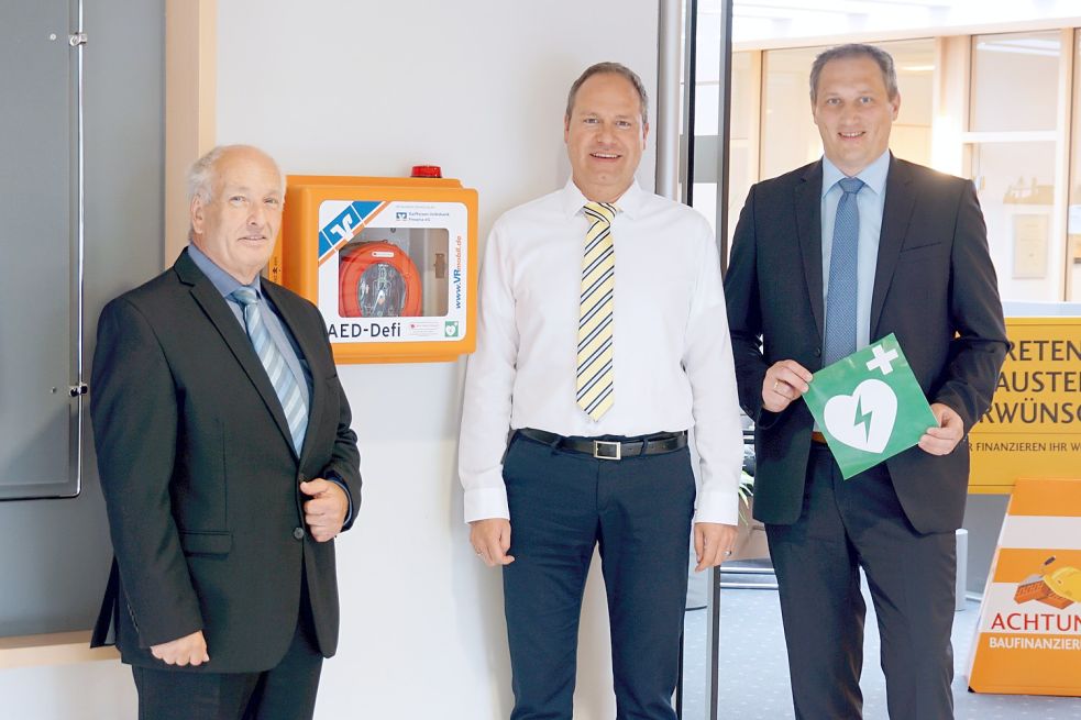 RVB Fresena installiert Defibrillatoren Ostfriesische Nachrichten